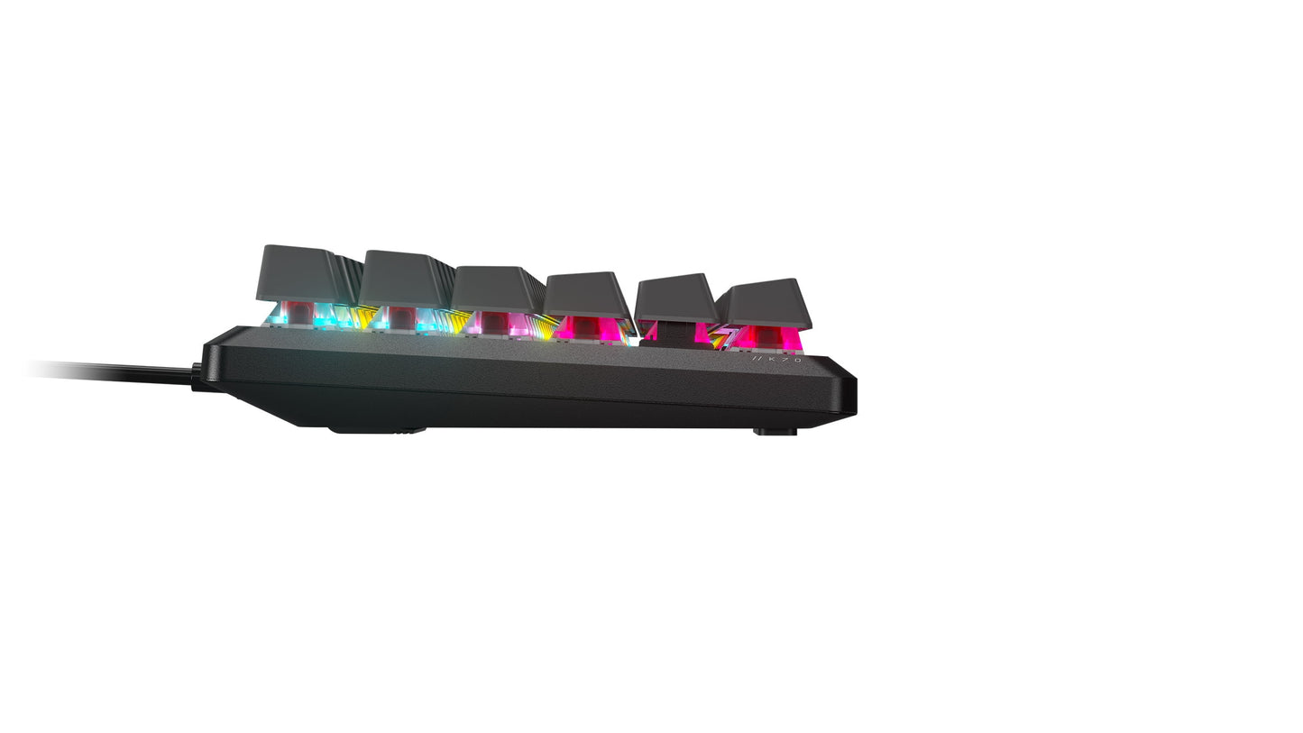K70 CORE RGB USB Gaming Keyboard, Gray