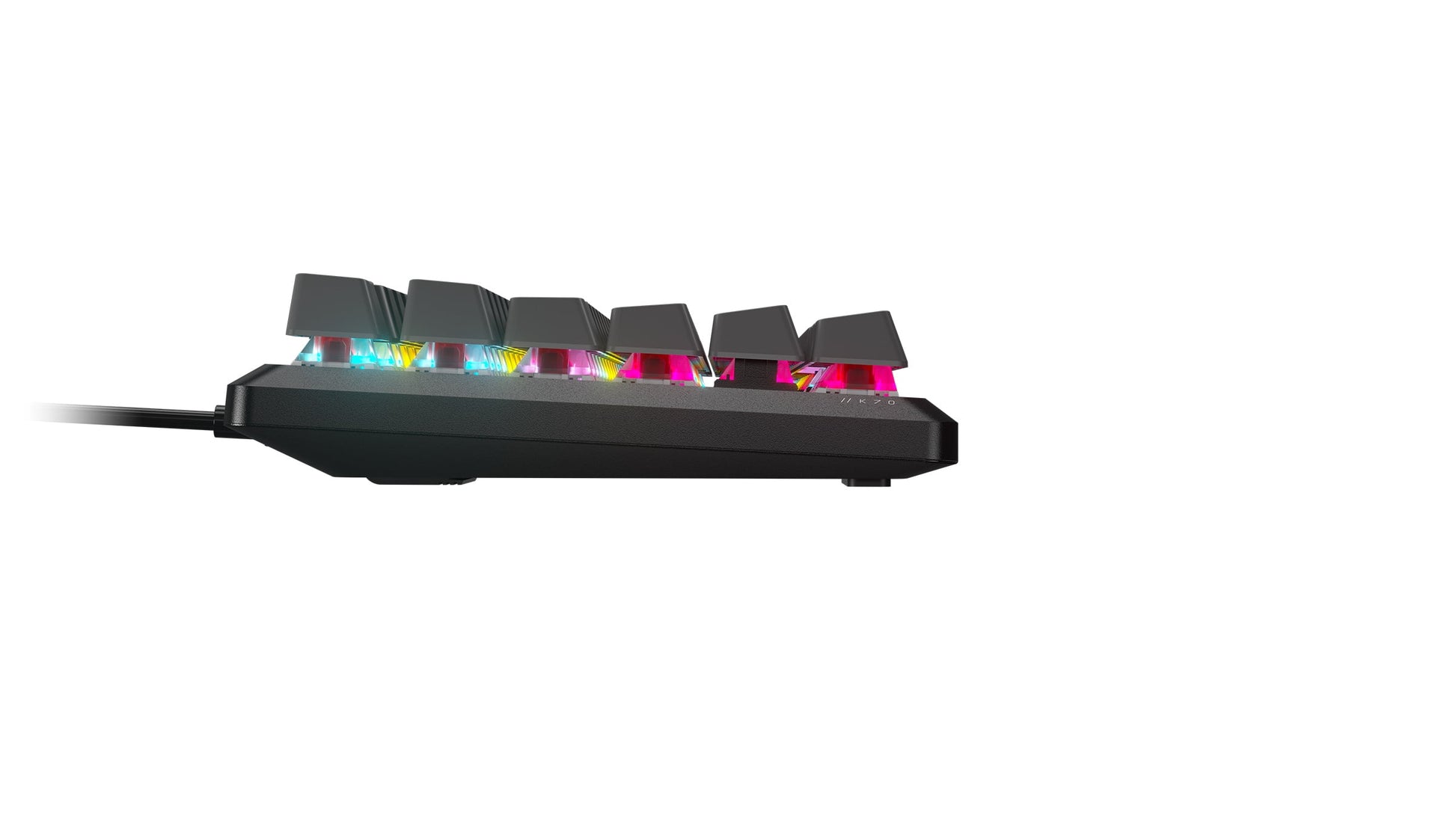 K70 CORE RGB USB Gaming Keyboard, Gray