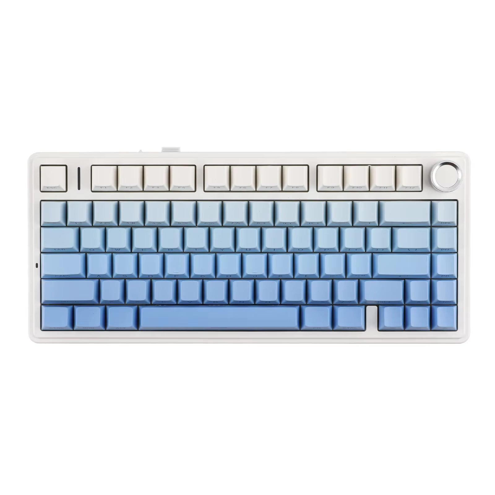 EPOMAKER x  F75 75% Mechanical Keyboard with 80 Keys, Gasket Hot-Swap, Bluetooth 5.0/2.4G Wireless/Wired Connectivity, PBT Keycaps for Windows and Mac