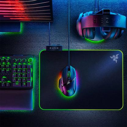 Basilisk V3 Customizable Ergonomic Wired PC Gaming Mouse, Chroma RGB, 26K Optical Sensor, Hyperscroll Tilt Wheel, Black