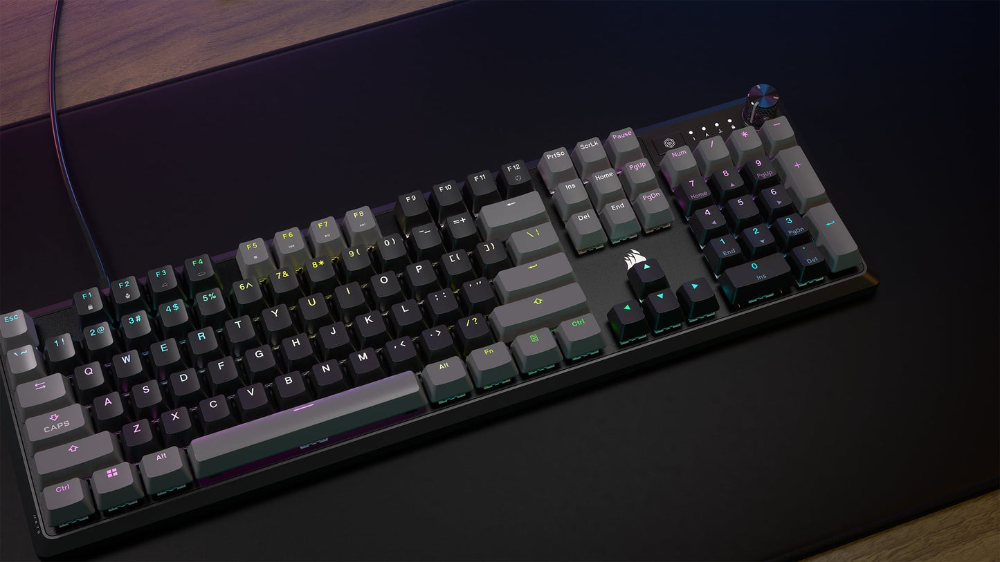 K70 CORE RGB USB Gaming Keyboard, Gray