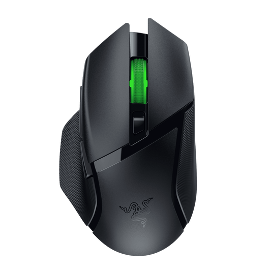 Basilisk V3 X Hyperspeed Wireless Gaming Mouse for PC, RGB Chroma, Black