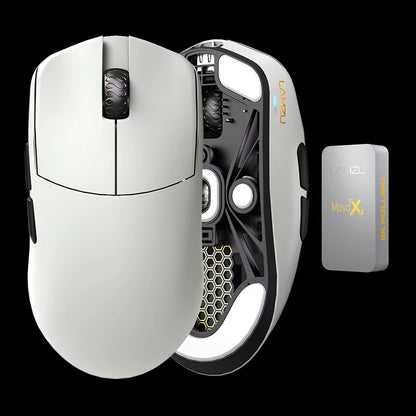 MAYA X High-Performance Gaming Mouse with 8K Dongle and Web Driver Compatibility