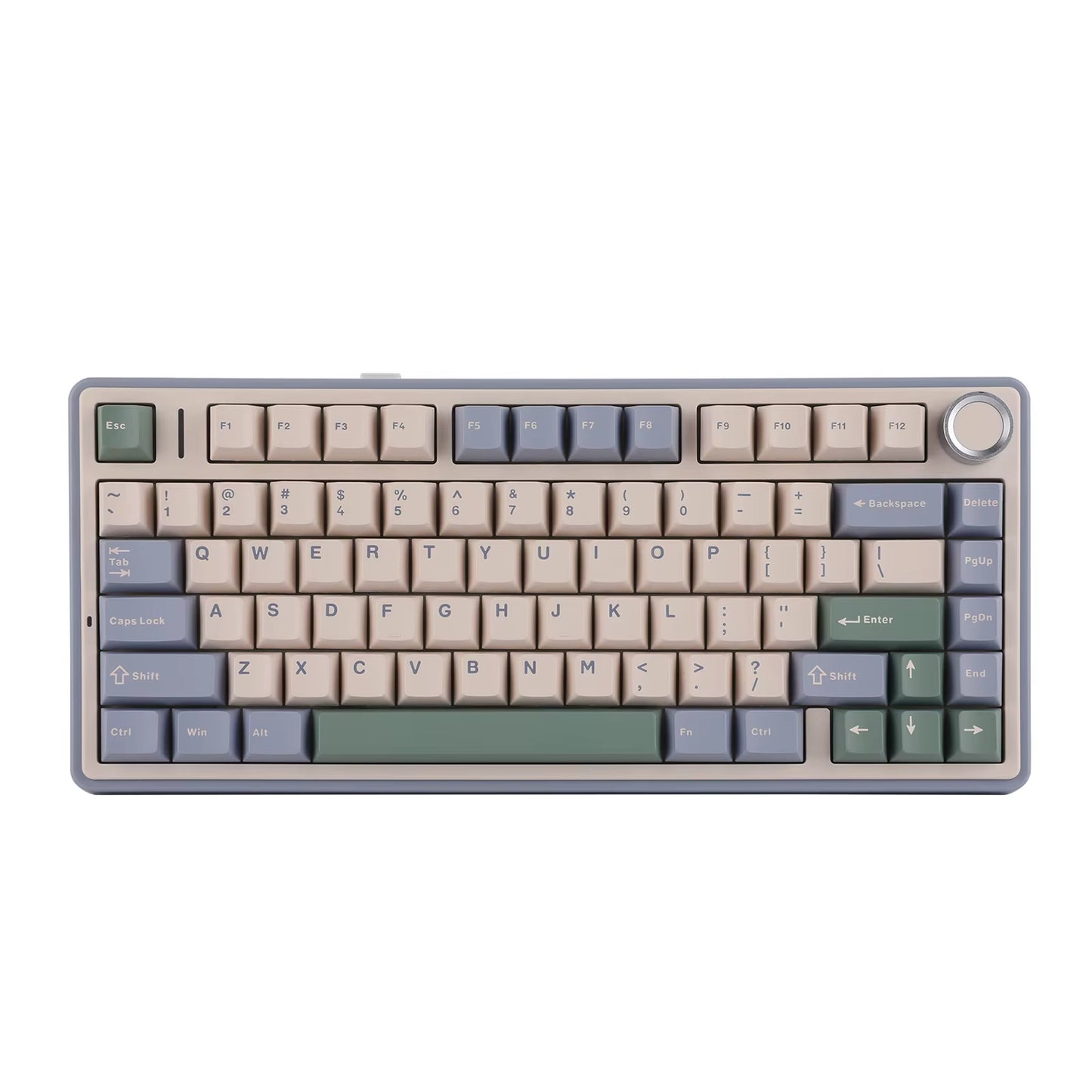 EPOMAKER x  F75 75% Mechanical Keyboard with 80 Keys, Gasket Hot-Swap, Bluetooth 5.0/2.4G Wireless/Wired Connectivity, PBT Keycaps for Windows and Mac
