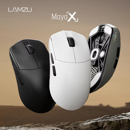MAYA X High-Performance Gaming Mouse with 8K Dongle and Web Driver Compatibility