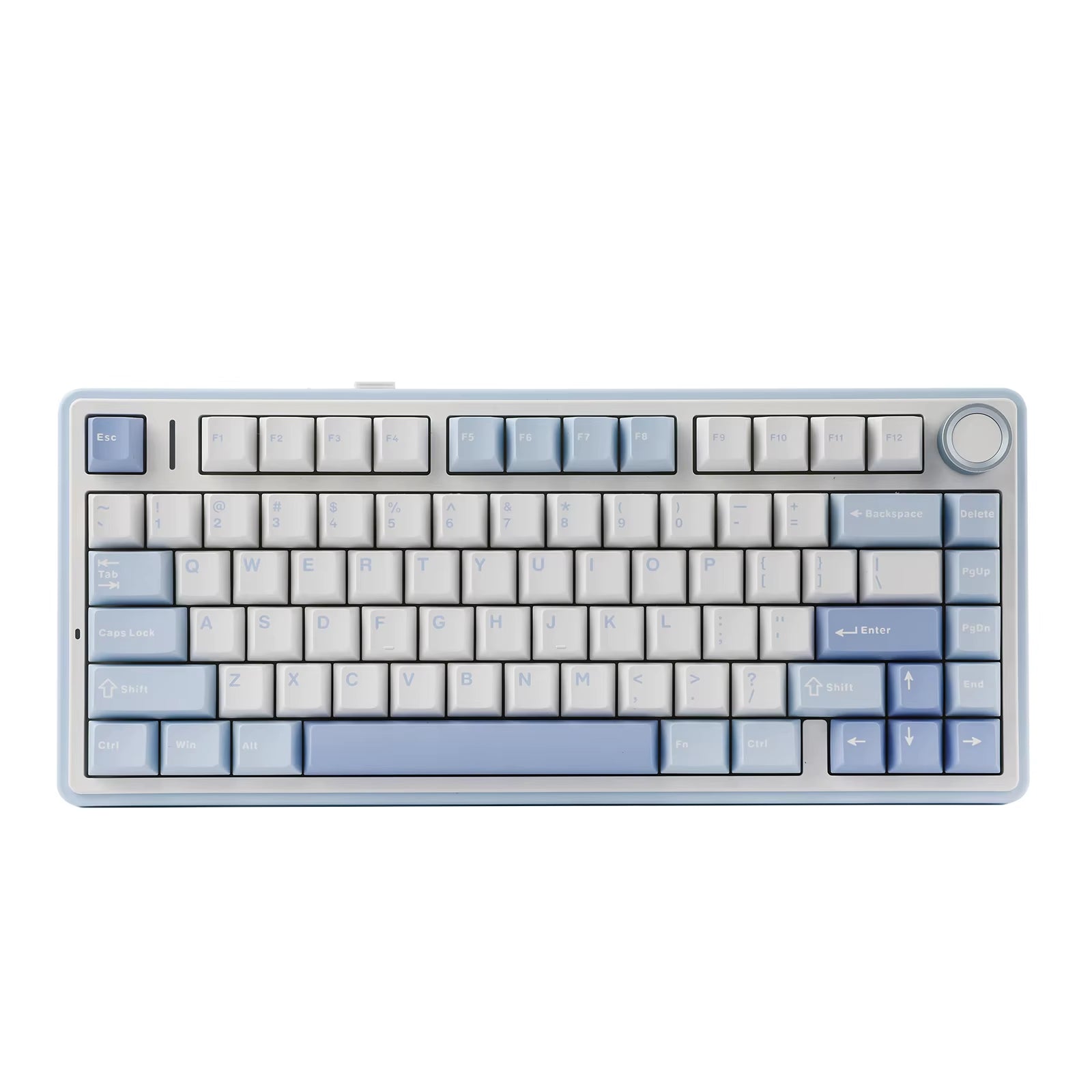 EPOMAKER x  F75 75% Mechanical Keyboard with 80 Keys, Gasket Hot-Swap, Bluetooth 5.0/2.4G Wireless/Wired Connectivity, PBT Keycaps for Windows and Mac