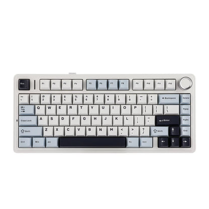 EPOMAKER x  F75 75% Mechanical Keyboard with Hot-Swap Gasket, Bluetooth 5.0/2.4G Wireless/Wired Connectivity, PBT Keycaps for Mac and Windows